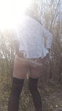 Sissy Laura Outdoor Stokings Lingerie snapshot 2