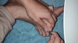 Cortando minhas unhas dos pés snapshot 8