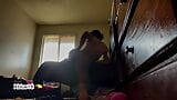 Student and teacher Fucking hard in the bedroom in the morning when everyone sleeps snapshot 3