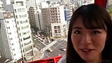 Kiss and blowjob in the city with her who loves Natsu Tojo snapshot 18