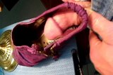 Busting a Nut on Shelly's Purple Wedges snapshot 2