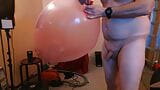 Balloonbanger 83) Ride Hump Pop Giant Blimp Balloon! snapshot 3