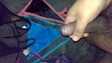 cum on nieces blue vs thong panty snapshot 2