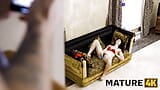 MATURE4K. Stepson has to give sexual pleasure to the mature beautys bush snapshot 4