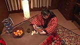 JAPANESE SEXY BITCH SUCKS COCK THEN RIDES ON IT ON THE FLOOR snapshot 1