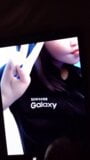Cum tribute Samsung Girl snapshot 3