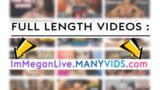 CUCKOLD WATCHES WIFE GET GANGBANGED - Preview - ImMeganLive snapshot 8