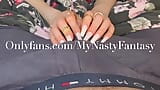 Destroying His Cock Handjob With My Long Nails (No Cum) I MyNastyFantasy snapshot 1