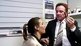 Hot secretary gets extra by fucking the boss' big cock snapshot 4