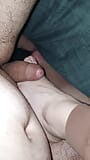 Step mom foot pressing on step son dick without mercy snapshot 16