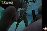 Troia sirene è Cleo e Annie Knight succhiano il cazzo in una piscina! snapshot 10