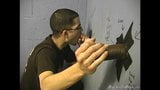 White guy sucking off black cocks at gloryhole snapshot 6