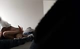 Indios compañeros de habitación adolescentes comparten cama y follan con hambre antes del almuerzo snapshot 7