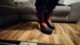 Haix Fire Hero 2 firefighter boots are crushing a banana snapshot 8