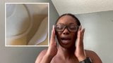Zwarte youtuber spuit melk uit haar grote borsten snapshot 4