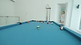 Fucked A Beautiful Teen on the Pool Table while Her Boyfriend was Away snapshot 1