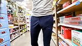 Huge public bulge. New pants for Showing off and freeballing snapshot 6