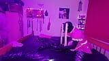 Sissy maids armbinder själv bondage i balett stövlar snapshot 2