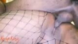 Cecilia Iamo fucked doggy in fish net snapshot 2