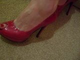 Married slut loves red stilletos, but so do I :) snapshot 4