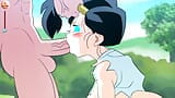 Kame Paradise 3 - Videl sucks a huge cock (Videl sex scene) snapshot 12