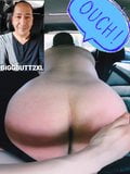 BIGGBUTT2XL GETS SPANKED FOR BEING A SLUTTY NASTY WHORE PIG snapshot 13