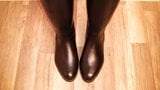 Creaming my rubber riding boots snapshot 5