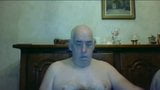 Kakek membelai di webcam snapshot 4