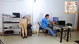 Dominación de la oficina. Jefe se folla a la secretaria en el coño y la boca Mamada en oficina - compilación 3 snapshot 9