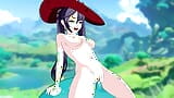 Genshin Impact Mona scopata da Slime Anime senza censura Hentai Naruto Kunoichi Trainer Sakura Sesso MILF tentacoli indiano toon snapshot 16