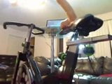 Dildoing while ride my bicycle snapshot 3