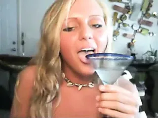 Free watch & Download Naughty girl likes to drink her own juice