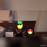 Wife having fun in a hotel snapshot 3