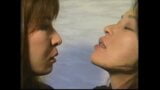 Japanese Lesbian deep kissing compilation snapshot 14