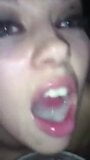 She is a great cum-swallower.  Her name, please? snapshot 10