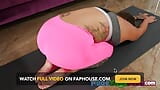 Big tits Tori Avano nude yoga and masturbation snapshot 6