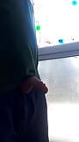 Touching cock on my balcony snapshot 10