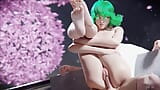 One punch-man hentai - seks intens didominasi sama tatsumaki (kompilasi seks, crot di dalam memek, tenggorokan dalam 3d) Ent_Duke snapshot 10