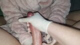 Latex gloves handjob #3 snapshot 11