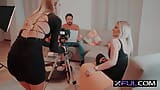 XFUL Screen test seduction with Lana Rose and Cecelia Sommer snapshot 5