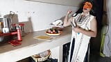 Hermanastra follada duro por su hermanastro, sexo en la cocina snapshot 1