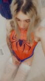 Sidermqn cosplay bébé spidergirl snapshot 12