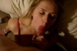 blonde bj  red bra facial snapshot 1