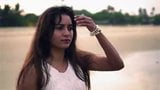 bhanu in beach hot photshoot snapshot 2