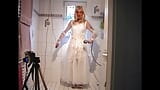 Bride Wanking Under Cold Shower snapshot 6