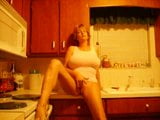 Step Mom films herself in the kitchen snapshot 2