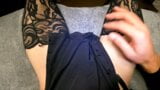 CD cock wiggle in cheongsam and stockings snapshot 3