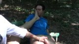 Public Foot Smelling Handjob! snapshot 6