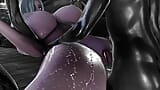 Dark Elf with massive Futa cock fucks Elf Slut snapshot 10