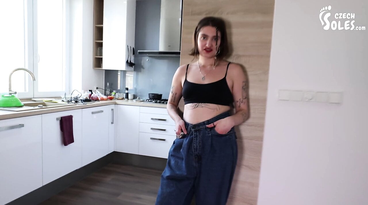 POV gym girl sneakers domination